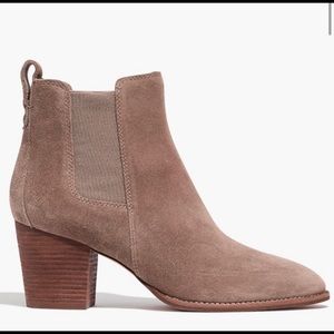 Madewell The Reagan Boot in Suede - 7 1/2